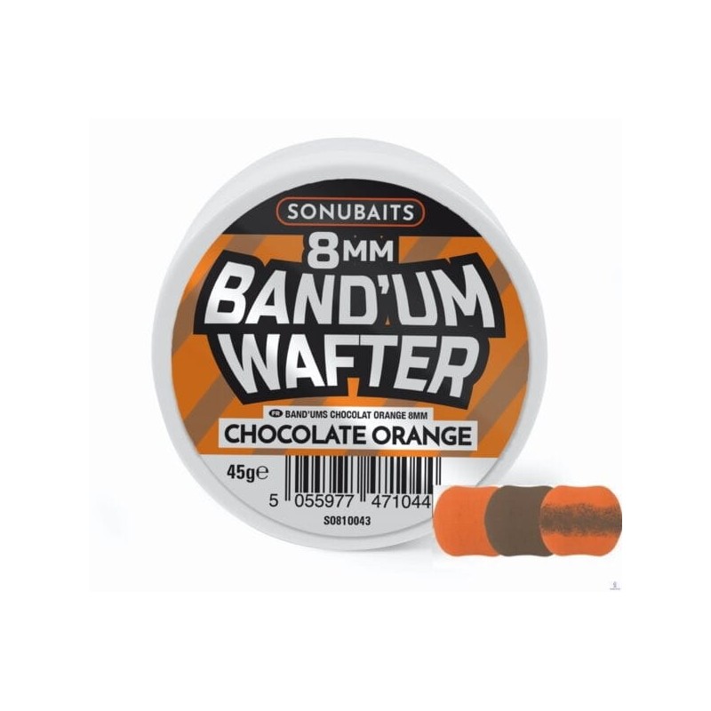 Sonubaits BandUm Wafter Chocolate Orange 8mm 45g|Sonubaits|5056317709575|Ehooks.pl sklep wędkarski