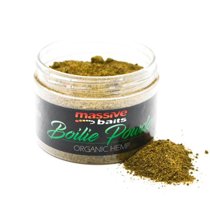 Massive Baits Boilie Powder Organic Hemp 300ml|Massive Baits|5907196811722|Ehooks.pl sklep wędkarski