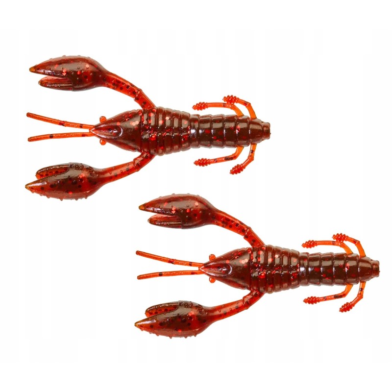 Guma Gunki Hourra Craw 5cm Brown Oil Red Flk / Red|Gunki|3297830957988|Ehooks.pl sklep wędkarski