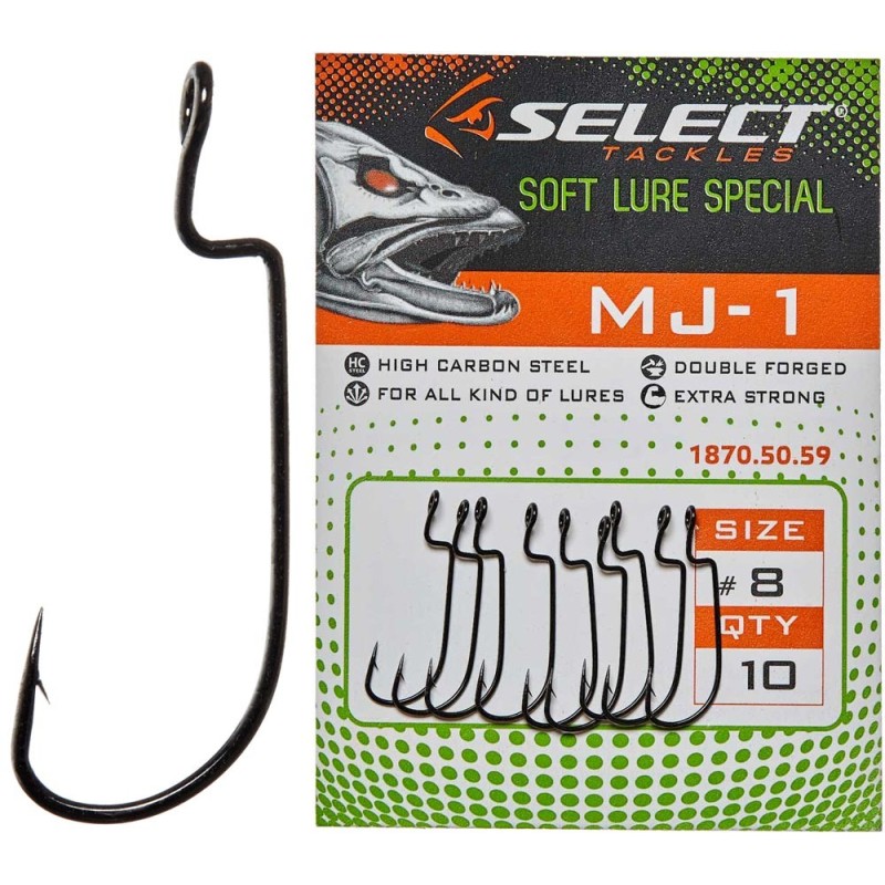 Select MJ-1 8 (10 szt./opak) - Haki offsetowe|Select|4823102130972|Ehooks.pl sklep wędkarski