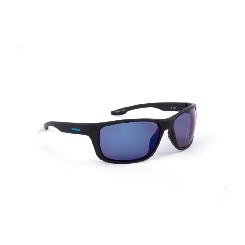 Okulary Shimano Polaryzacyjne Eyewear Technium Matte Black & Blue Mirror|Shimano|8717009889698|Ehooks.pl sklep wędkarski