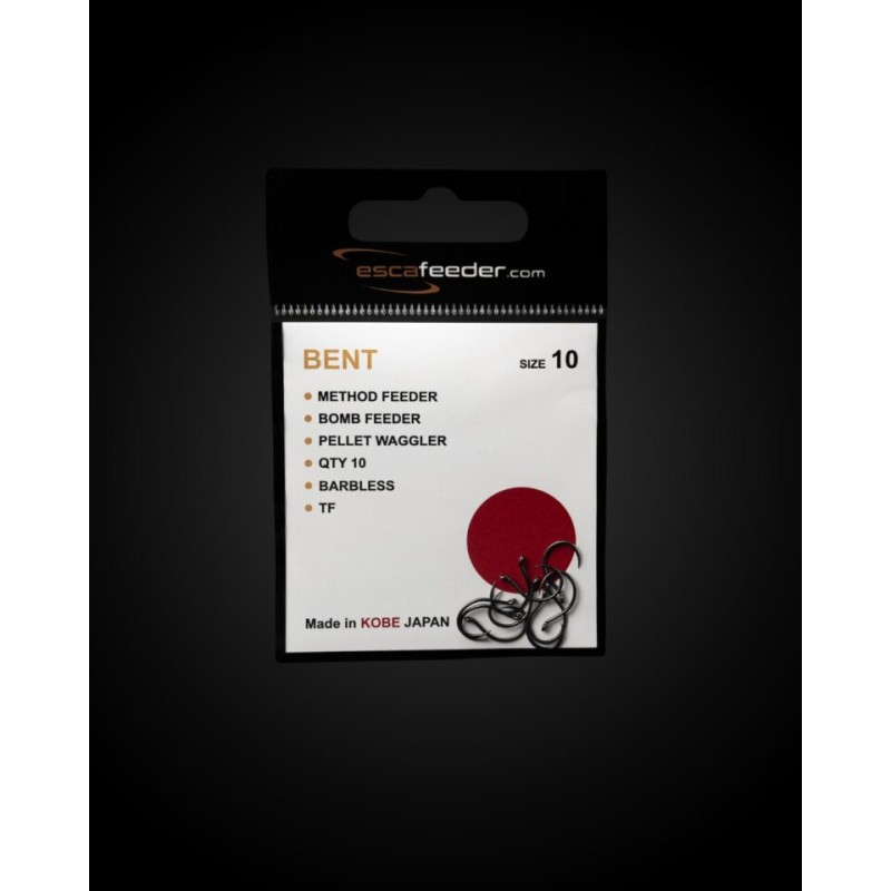 Haczyki Esca Feeder Bent 10 Bezzadziorowe|Esca|5905280378120|Ehooks.pl sklep wędkarski