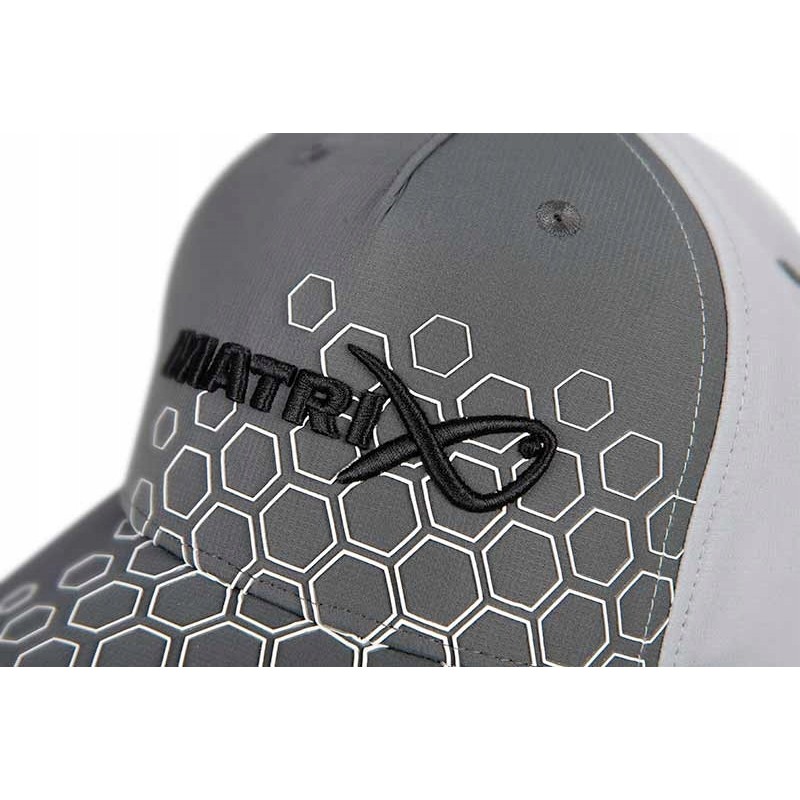 Czapka Matrix Hex Print Cap Grey|Matrix|5056212187867|Ehooks.pl sklep wędkarski