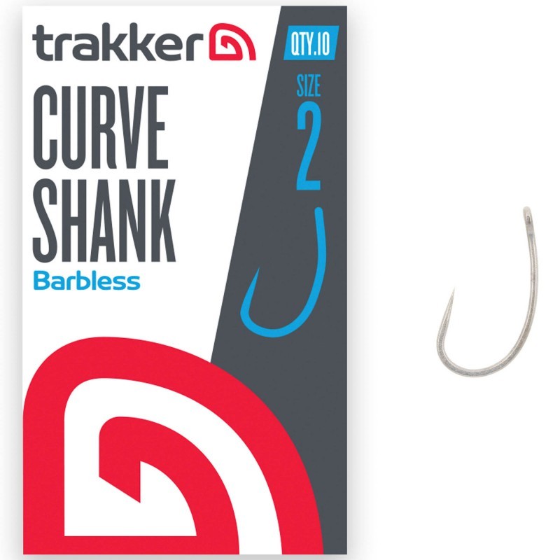 Trakker Curve Shank Hooks Size 6 Barbless Haki|Trakker|5056618302796|Ehooks.pl sklep wędkarski