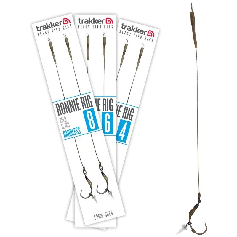 Trakker Ronnie Rig 2 Pack Size 6 Barbless|Trakker|5056618311934|Ehooks.pl sklep wędkarski