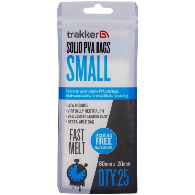 Trakker Solid PVA Bags Small