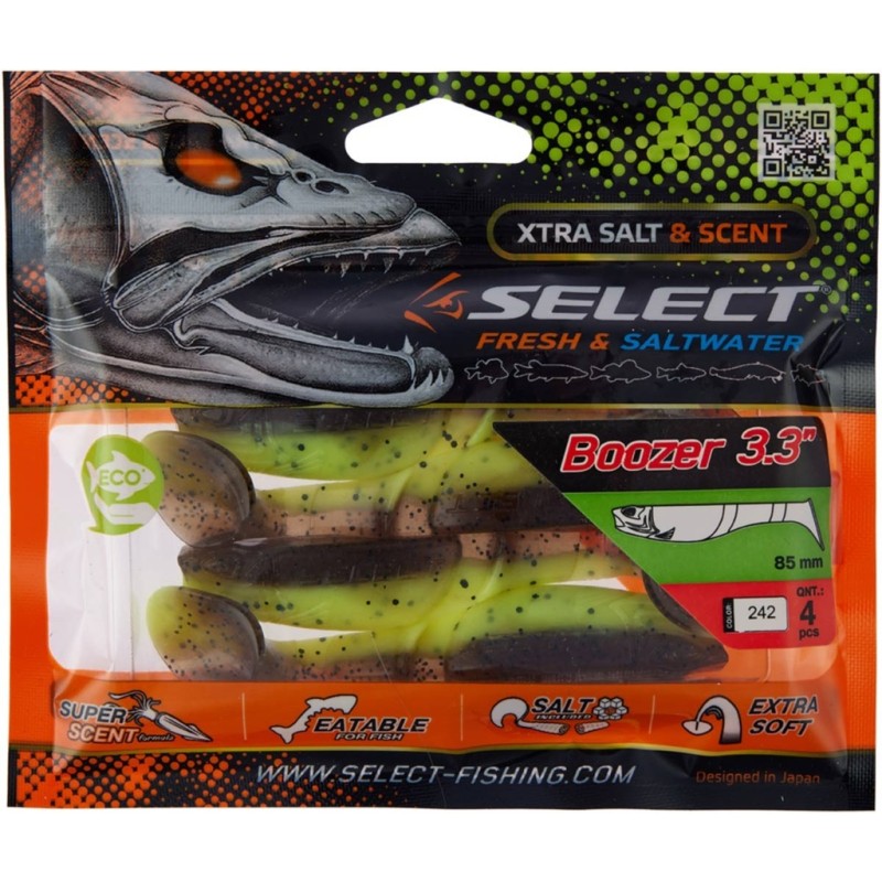 Select Boozer 3.3" 4pc. col.242 Guma|Select|2218707146015|Ehooks.pl sklep wędkarski