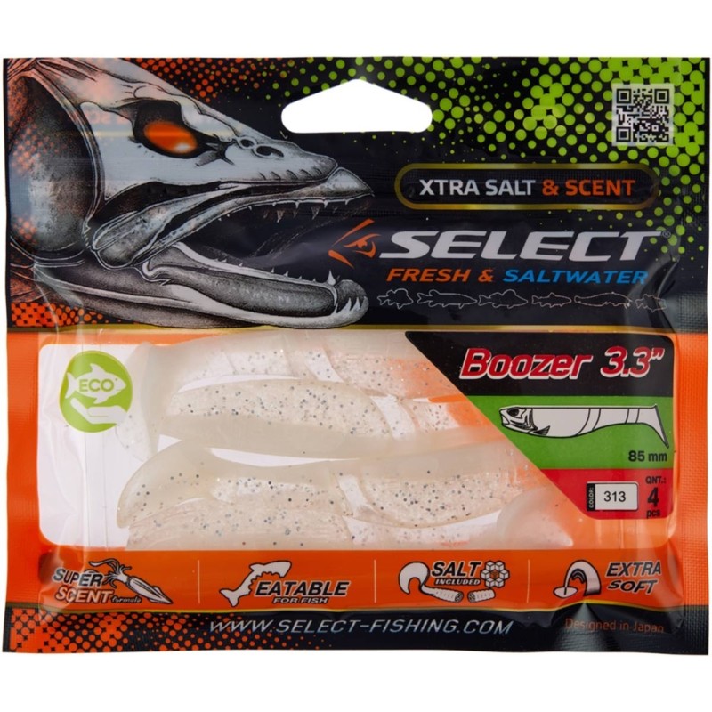 Select Boozer 3.3" 4pc. col.313 Guma|Select|4823102121154|Ehooks.pl sklep wędkarski