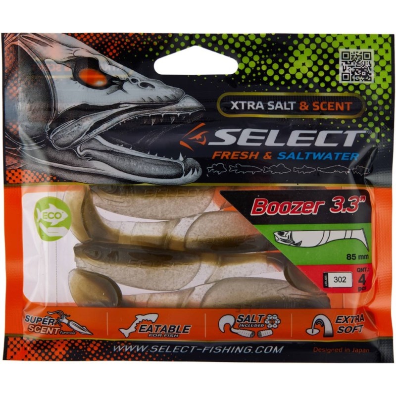 Select Boozer 4" 3pc. col.302 Guma|Select|4823102121352|Ehooks.pl sklep wędkarski