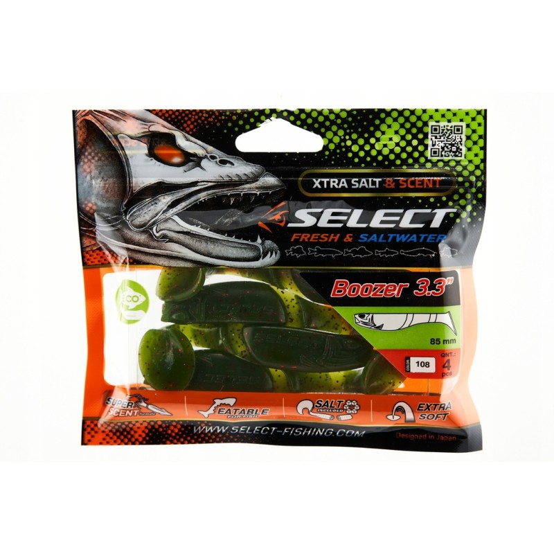 Select Boozer 4" 3pc. col.108 Guma|Select|2218703233016|Ehooks.pl sklep wędkarski