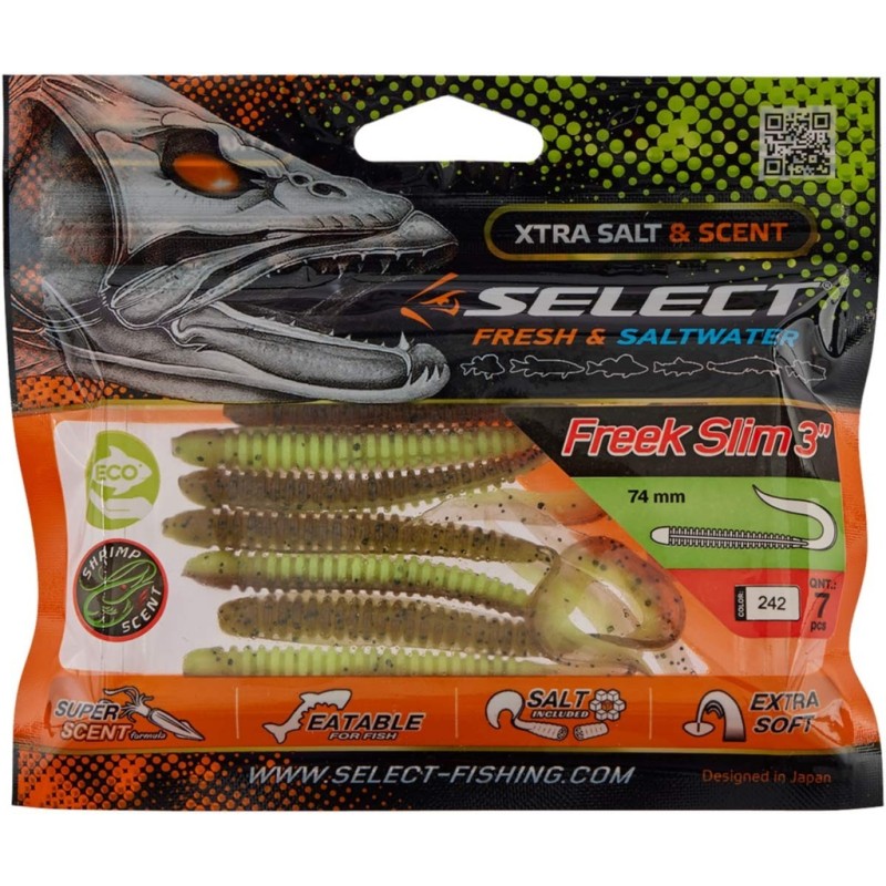 Select Freek 5.5" 888 3pcs Guma|Select|4823102124759|Ehooks.pl sklep wędkarski