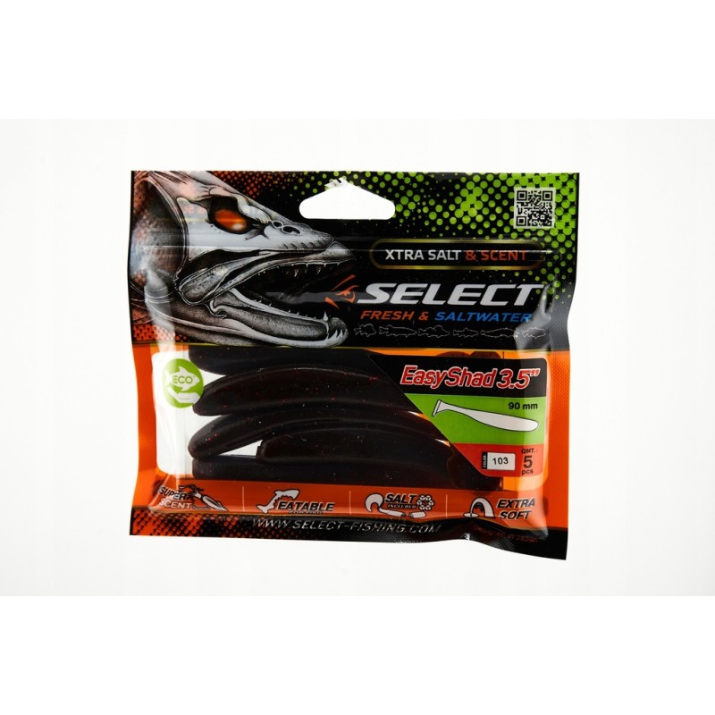 Select Easy Shad 3.5" col.103 (5 szt./opak) - Guma|Select|2218702562018|Ehooks.pl sklep wędkarski