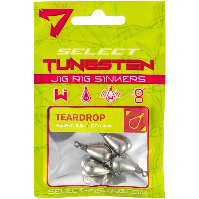 Select Ciężarek Wolframowy Jig Rig 1,8g 4pcs|Select|4823102111315|Ehooks.pl sklep wędkarski
