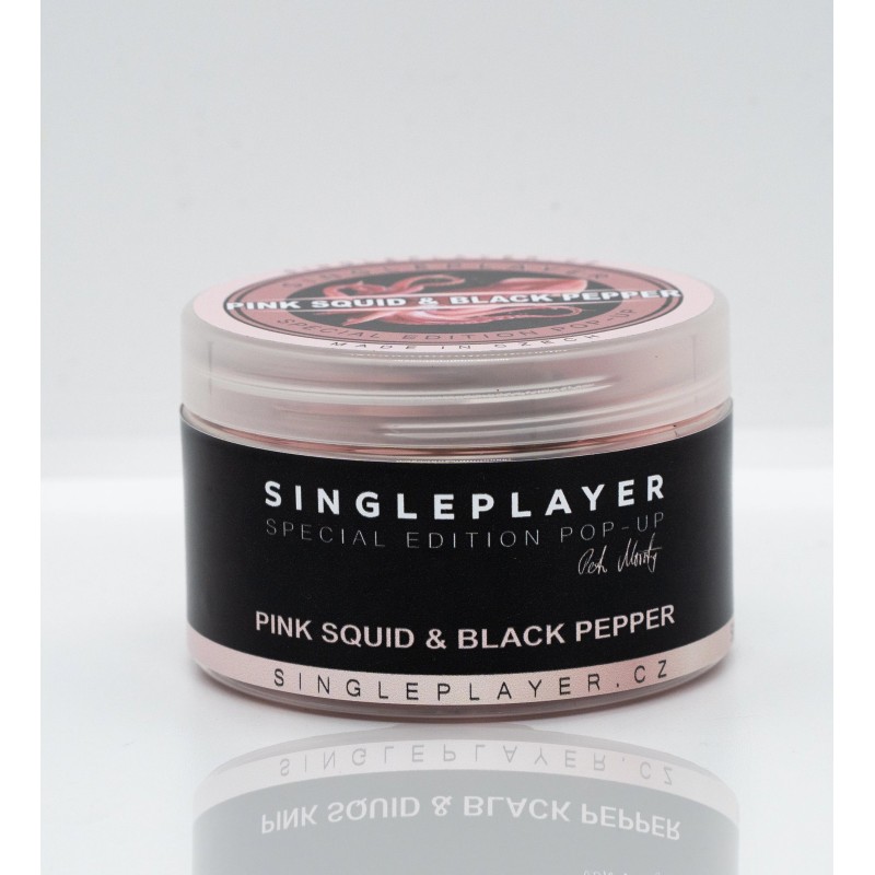 SINGLEPLAYER Special Edition Pop-up Pink Squid & Black Pepper 50g 16mm|SINGLEPLAYER|8594232981418|Ehooks.pl sklep wędkarski