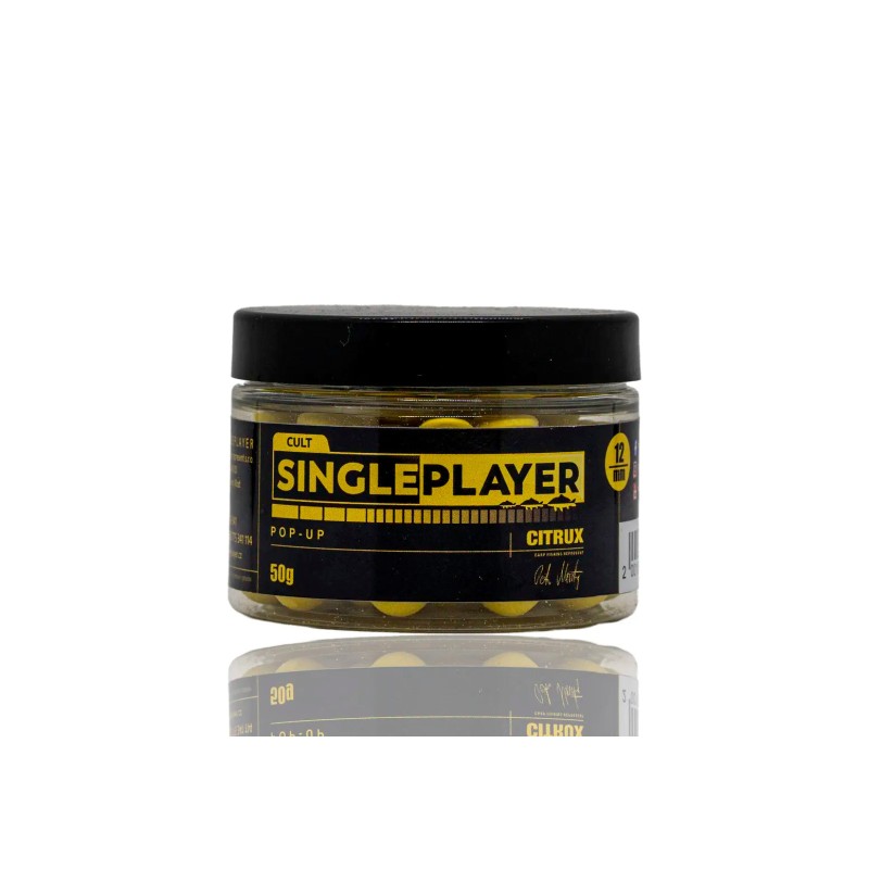 SINGLEPLAYER Pop-up Boilies Citrux 50g 12mm|SINGLEPLAYER|8594232981296|Ehooks.pl sklep wędkarski