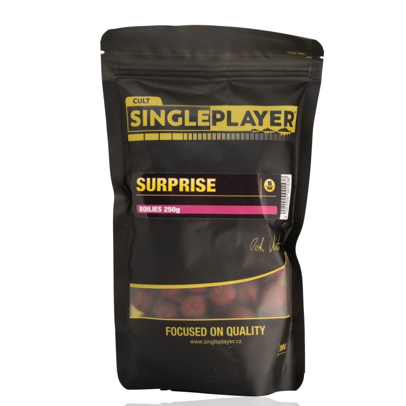 SINGLEPLAYER Boilies Surprise 250g 16mm|SINGLEPLAYER|8594232981043|Ehooks.pl sklep wędkarski