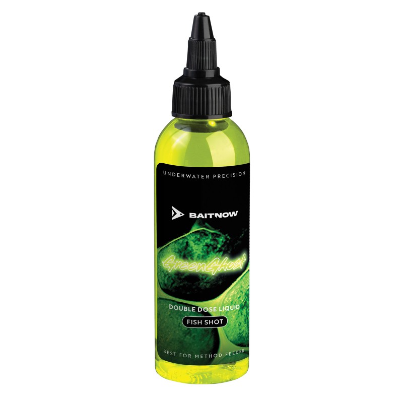 BaitNow Liquid Method Feeder Double Dose Green Ghost 100ml|BaitNow|5900637153443|Ehooks.pl sklep wędkarski