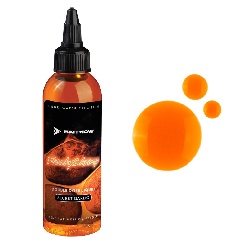 BaitNow Liquid Method Feeder Double Dose Freaky Shrimp 100ml|BaitNow|5900637153467|Ehooks.pl sklep wędkarski