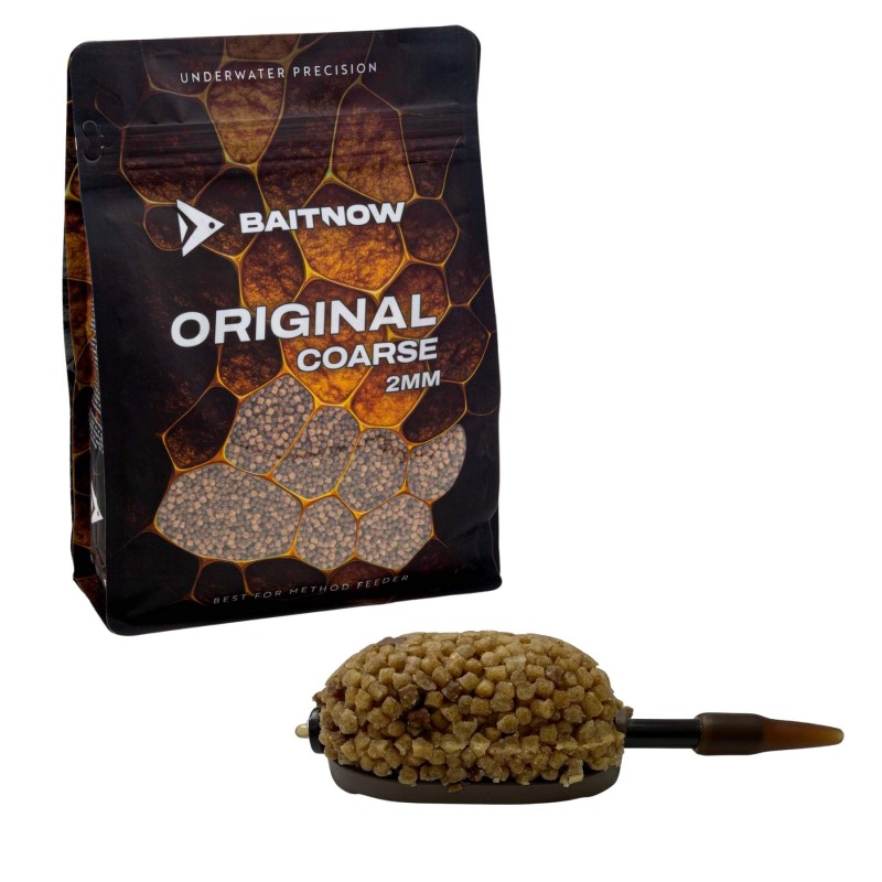 BaitNow Pellet Method Feeder Original Coarse 2mm 800g|BaitNow|5900637150343|Ehooks.pl sklep wędkarski