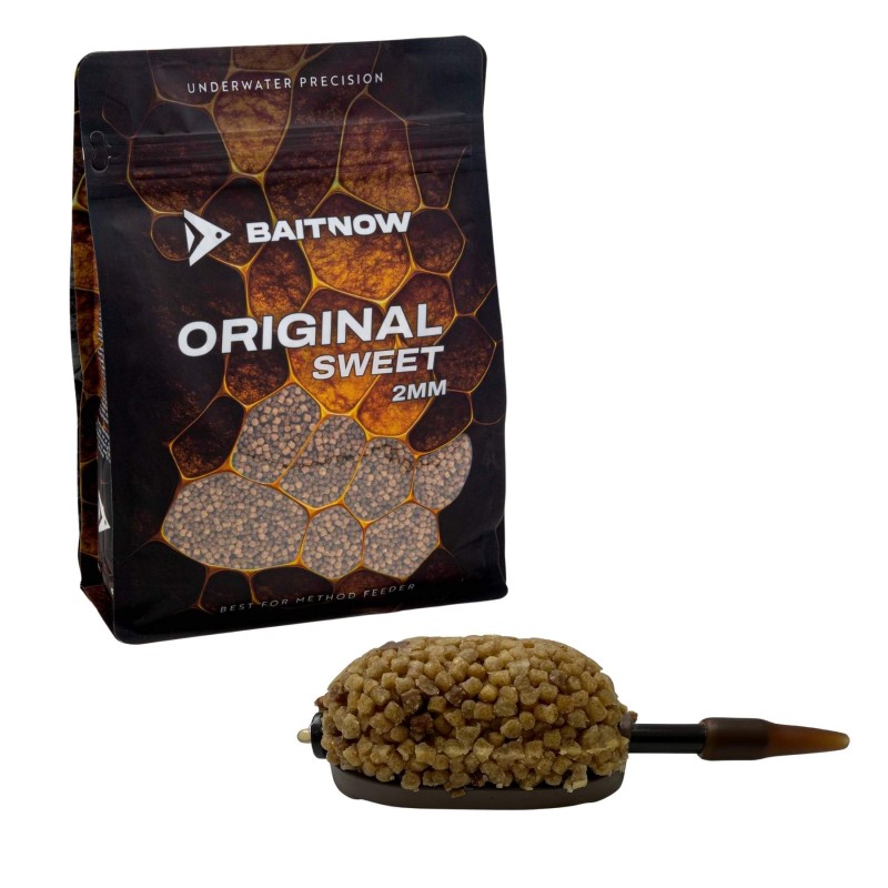 BaitNow Pellet Method Feeder Original Sweet 2mm 800g|BaitNow|5900637150350|Ehooks.pl sklep wędkarski