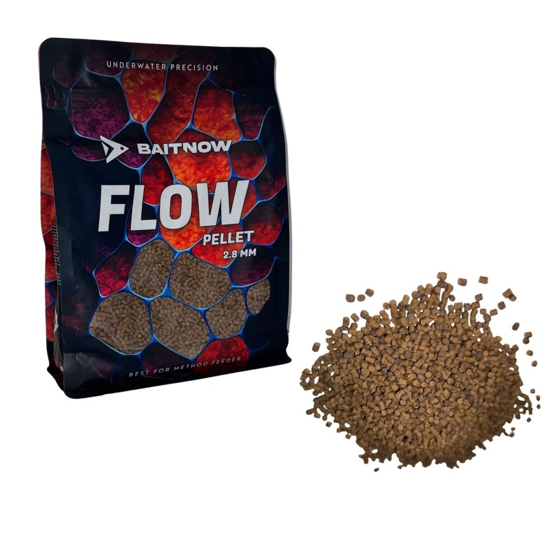 BaitNow Pellet Method Feeder Flow 2.8mm 800g|BaitNow|5900637156758|Ehooks.pl sklep wędkarski