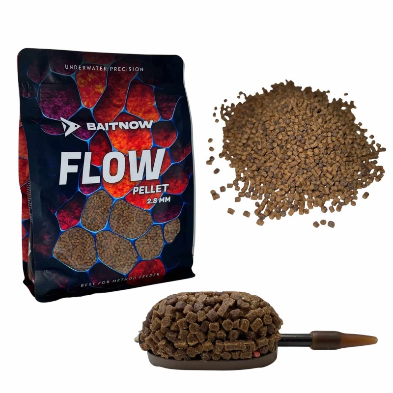 BaitNow Pellet Method Feeder Flow 2.8mm 800g|BaitNow|5900637156758|Ehooks.pl sklep wędkarski