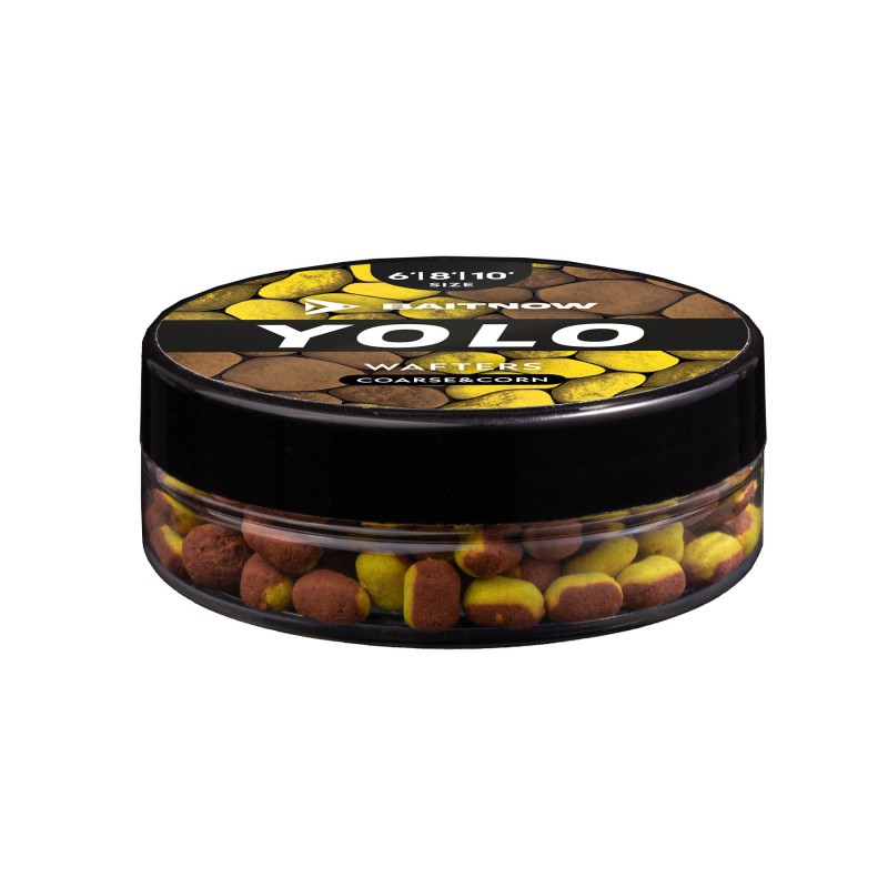 BaitNow Wafters Method Feeder Yolo Yellow & Bronze Coarse&Corn 6/8/10mm 24g|BaitNow|5900637151197|Ehooks.pl sklep wędkarski