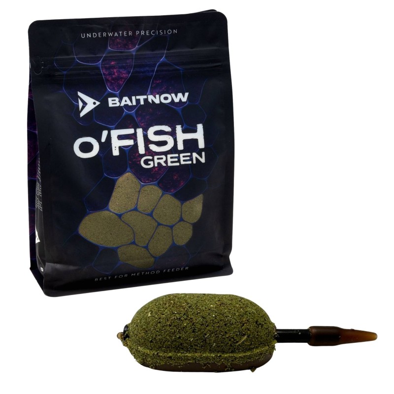 BaitNow Zanęta Method Feeder O'fish Green 800g|BaitNow|5900637150282|Ehooks.pl sklep wędkarski
