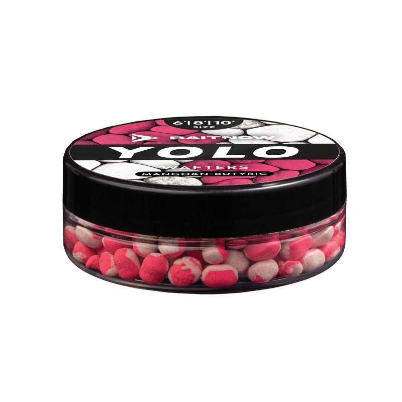 BaitNow Wafters Method Feeder Yolo White&Pink Mango&N-butyric 6/8/10mm 24g|BaitNow|5900637151203|Ehooks.pl sklep wędkarski