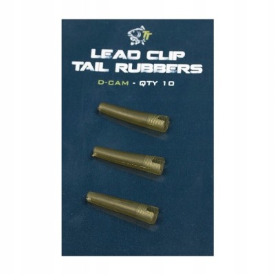 Nasadka Fox Edges Camo Safety Lead Clip Tail Rubbers, rozm.7 (10szt.)