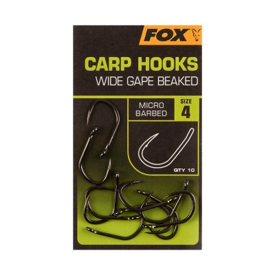 Hak Fox Carp Hooks Wide Gape 2